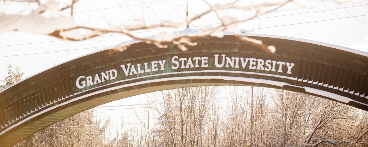 arch covered in snow